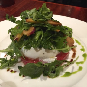 Gluten-free caprese salad from Delmonico's Restaurant